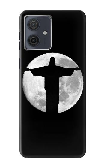 S2511 Jesus Statue Christ Rio de Janeiro Case For Motorola Moto G54
